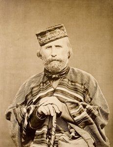 Portrait of Giuseppe Garibaldi 1865 by Unknown artist