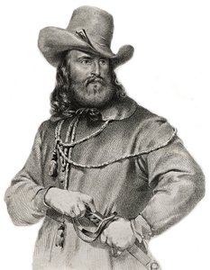 Portrait of Giuseppe Garibaldi, General, Italian patriot and leader by Unknown artist