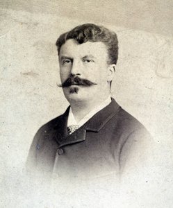 Portrait of Guy de Maupassant by Unknown artist