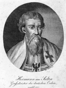 Portrait of Hermann von Salza, Grand Master of the Order of Teutonic Knights