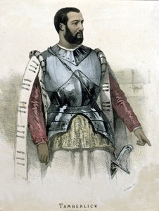 Portrait of Italian tenor Enrico Tamberlick (1820 - 1869) in Otello by Gioacchino Rossini.