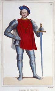 Portrait of Jacques de Chabannes Lord of La Palice. Marshal of France 1470-1525. by Unknown artist
