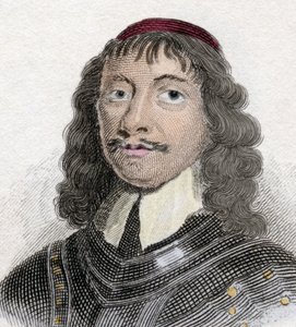 Portrait of James Graham, 5th Earl and 1st Marquis of Montrose, Scottish Noble and Military by Unknown artist