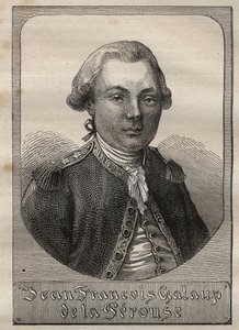 Portrait of Jean Francois de Galaup, Count of La Perouse (1741-1788) - illustration taken from 