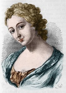 Portrait of Jeanne Agnes Berthelot de Plemont dit Madame la Marquise de Prue (1698-1727) by Unknown artist