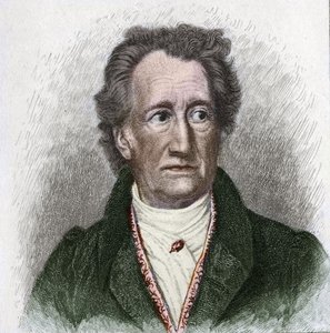 Portrait of Johann Wolfgang Goethe (1749 - 1832), German writer by Unknown artist