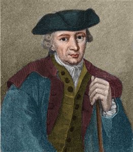 Portrait of Johann Georg Hamann (1730-1788), German philosopher and writer.