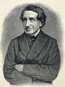 Portrait of Johann Joseph Ignaz von Dollinger (1799 - 1890), German priest and professor of ecclesiastic history by Unknown artist