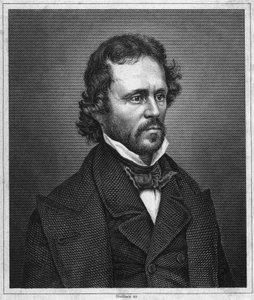 Portrait of John Charles Fremont (1813-1890), American officer and explorer.
