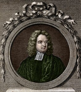 Portrait of Jonathan Swift. Irish writer (1667 to 1745). by Unknown artist