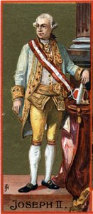 Portrait of Joseph II (1741-1790), Archduke of Austria, Emperor of the Holy Empire (1765-1790) by Unknown artist
