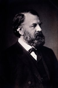 Portrait of Joseph Joachim (1831-1907) Hungarian violinist, composer and director (photograph) Milan, Biblioteca del Conservatorio