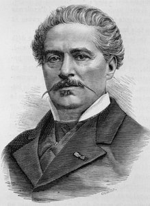 Portrait of Jules Ducatel. 19th century engraving