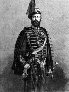 Portrait of King Charles XV of Sweden (1826 - 1872)