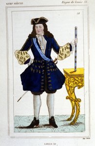 Portrait of King Louis XV. by Unknown artist