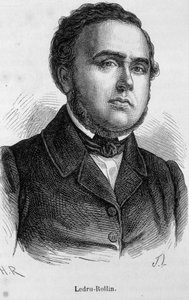 Portrait of Ledru Rollin (Ledru-Rollin), French Politician (1807 - 1874) by Unknown artist