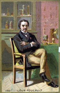 Portrait of Léon Foucault (1819 - 1868) in his office