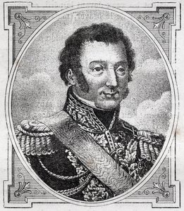 Portrait of Louis Auguste Victor de Ghaisne de Bourmont (1773-1846), marshal of France