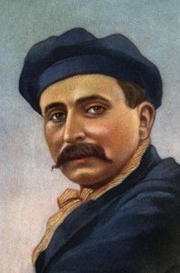 Portrait of Louis Bleriot, French aviator and industrialist (1872-1936) by Unknown Artist