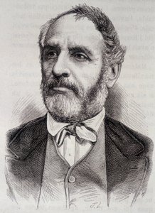 Portrait of Louis Charles Delescluze, French journalist and politician (1809-1871) by Unknown artist