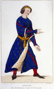 Portrait of Louis II the Bègue or the Fainéant