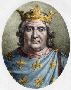 Portrait of Louis VI the Fat (1081 - 1137), King of France. by Unknown artist