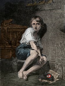 Portrait of Louis XVII at the Prison of the Temple, Paris