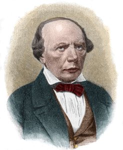 Portrait of Ludwig Uhland, German romantic poet by Unknown artist
