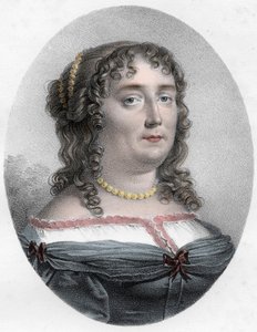 Portrait of Madame de Scudery (1607-1701), French Woman of Letters by Unknown artist