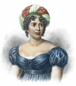 Portrait of Madame de Staël, Woman of Letters