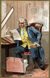 Portrait of Marc de Papillon, French poet by Unknown artist