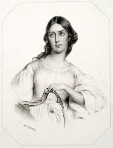 Portrait of Maria Garcia, Called the Malibran (1808-1836), Singer, Mezzo Soprano by Unknown Artist