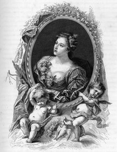 Portrait of Marie-Madeleine de La Vieuville, comtesse de Parabere (1693-1750) by Unknown artist