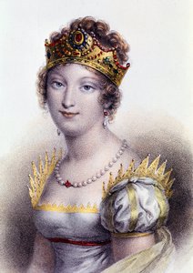 Portrait of Marie Louise, Duchess of Parma, Empress Consort of the French by Unknown artist