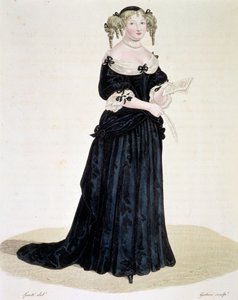 Portrait of Marie de Rabutin-Chantal, Marquise de Sevigne