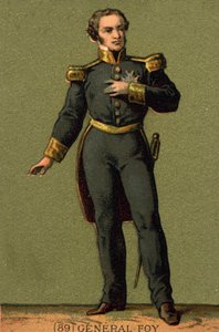 Portrait of Maximilian Sébastien Foy. French General and Politician (1775 to 1825)