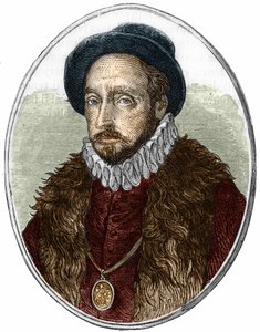 Portrait of Michel de Montaigne (1533-1592), French Writer by Unknown artist