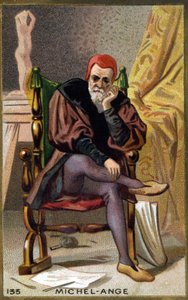 Portrait of Michelangelo Buonarroti by Unknown artist
