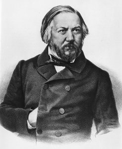 Portrait of Mikhail Ivanovich Glinka, Composer Russian