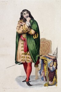Portrait of Molière - in 