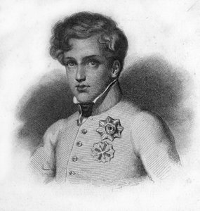 Portrait of Napoleon II, son of Napoleon I, Duke of Reichstadt (1811-1832)