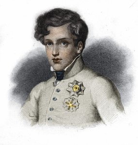 Portrait of Napoleon II, son of Napoleon I, Duke of Reichstadt (1811-1832)