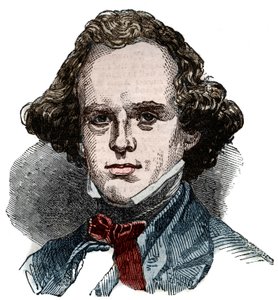 Portrait of Nathaniel Hawthorne (1804-1864), American Writer