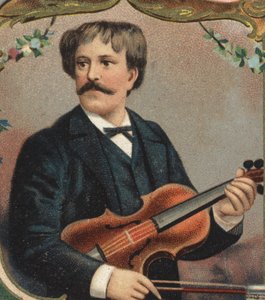 Portrait of Pablo de Sarasate, Spanish violinist and composer by Unknown artist