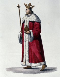 Portrait of Pepin III known as Pepin the Brief (714-768) king of France by Unknown artist