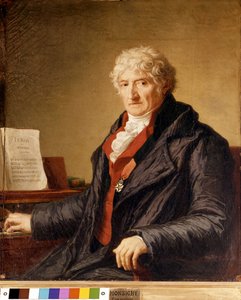Portrait of Pierre Alexandre Monsigny (1729-1817), French composer. Painting from 1812. Library of the Opera Paris