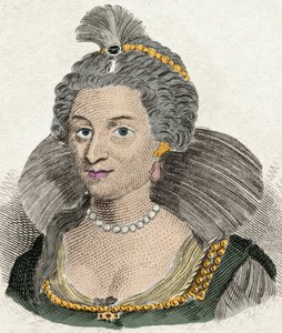 Portrait of Queen Anne of Denmark, Queen of England by Unknown artist