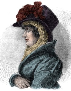 Portrait of Queen Caroline of Brunswick (1768-1821), wife of George IV, King of England - Caroline of Brunswick, Queen of Great Britain and Ireland (1768-1821), consort of George IV by Unknown artist