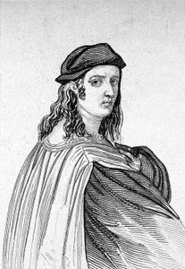 Portrait of Raphael (Raffaello Sanzio 1483 - 1520), Italian painter