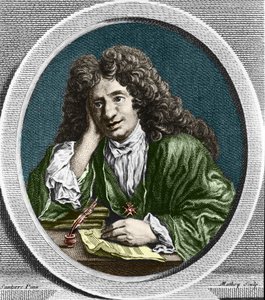 Portrait of Richard Delalande, superintendent of the Music of the King; b. 15 Dec. 1657 in Paris; d. 18 Jan. 1726. by Unknown artist